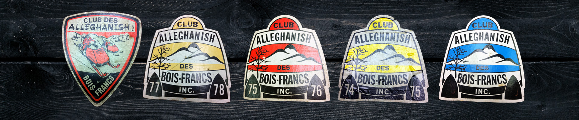 Badges - Club de motoneige Alleghanish Bois-Francs