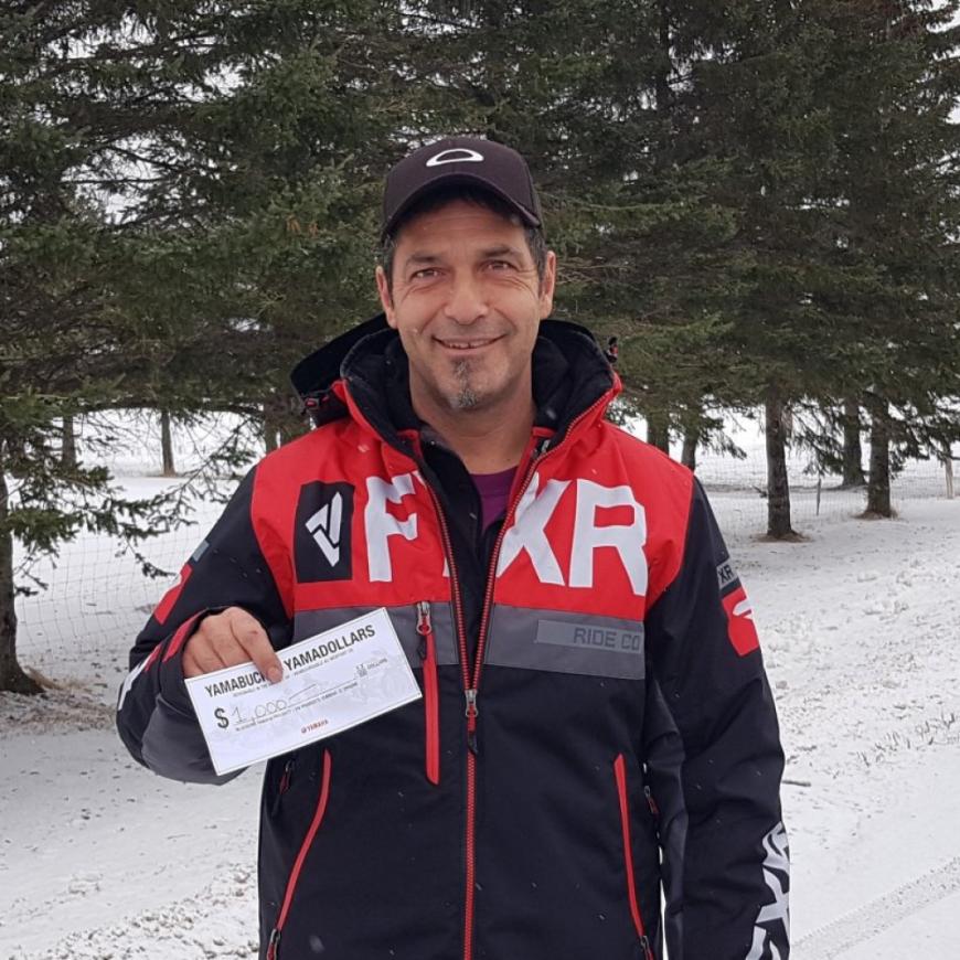 Gagnant Programme récompense Yamaha