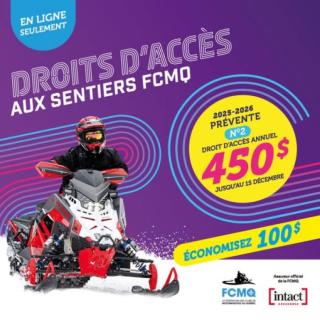 2e prévente du Droit d'Accès 2025-2026
