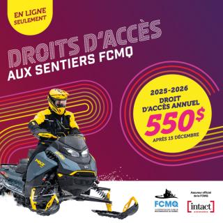 Pourquoi est-il essentiel de circuler avec un droit d'accès valide en sentier?